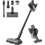 Dreame R10 Pro Dikey Süpürge, 65 Dakika Uzun Çalışma Süreli Dikey Süpürge, Hafif ve Anti-Tangle özellikli, Sert Zemin, Halı ve Evcil Hayvan Tüyleri için 150 AW Güçlü Emişli El Süpürgesi