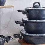 Karaca Tava , Tencere Servis Seti Full 14 Parça Biodiamond Tencere Seti - Görsel 5