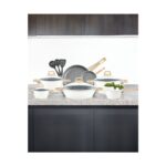 Karaca Kristal Parçacıklı Yanmaz Yapışmaz 15 Parça Tencere Seti ( Pfas ve Zararlı Kimyasallar Içermez) Türkiye’de Ilk ve Tek Swisscrystal Yüzey + Hediyeli - Görsel 3