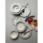 Jamuor Zanzibar Bonsai Porselen Yemek Takımı 4 Kişilik 16 Parça - Görsel 2