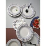 Jamuor Zanzibar Bonsai Porselen Yemek Takımı 4 Kişilik 16 Parça - Görsel 3