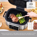 Karaca Gastro Grill 6 Kişilik Geniş Hacim Airfryer, Air Grill ve Izgara Makinesi - Görsel 4