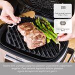 Karaca Gastro Grill 6 Kişilik Geniş Hacim Airfryer, Air Grill ve Izgara Makinesi - Görsel 5