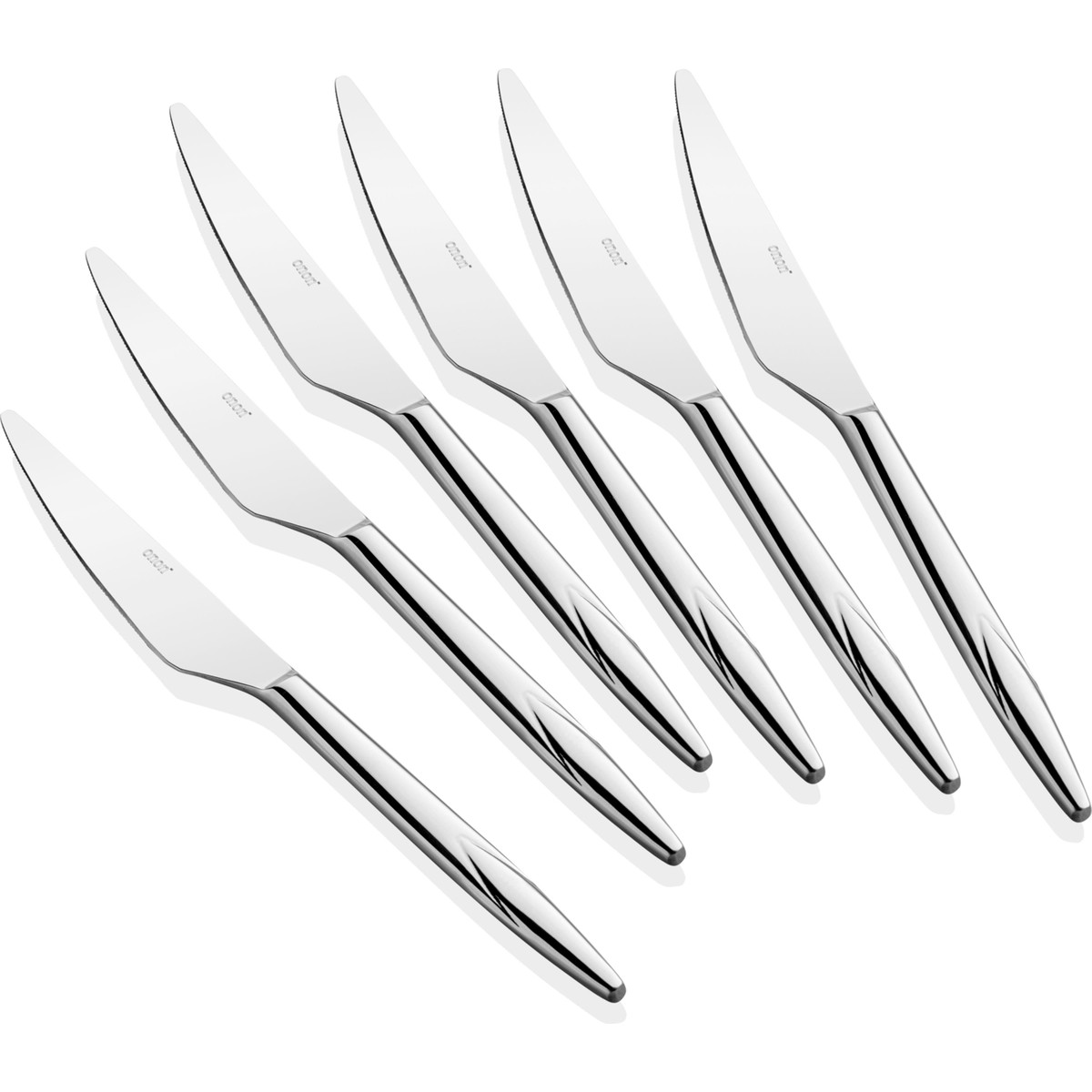 110000723827434.jpg Onon Viyana Yemek Bıçak 6'lı 18/10 - Görsel 1