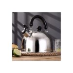 Chavin Parlak Parlak Çelik 3000 ml Düdüklü Çaydanlık Su Isıtıcısı cin727 - Görsel 4