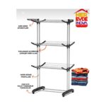 İnova Herevdeinova Raptor 3 Katlı Mega Boy Xxl Tekerlekli Alüminyum Çamaşırlık Kurutmalık - Görsel 3