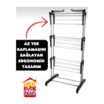 İnova Herevdeinova Raptor 3 Katlı Mega Boy Xxl Tekerlekli Alüminyum Çamaşırlık Kurutmalık - Görsel 5