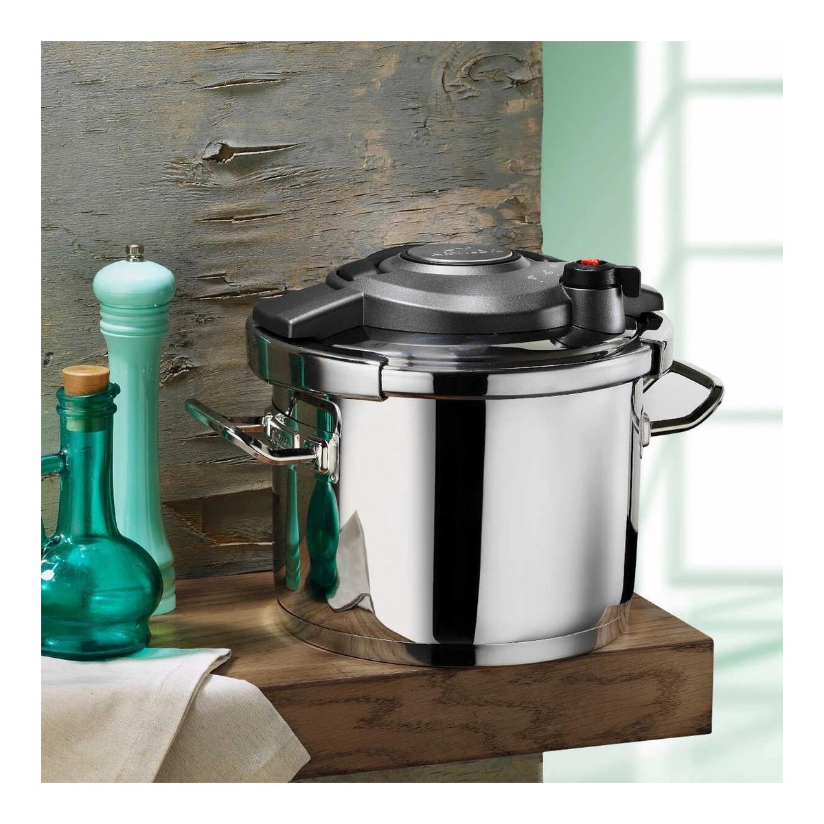 110000726390901.jpg Aryıldız Touch & Cook Düdüklü Tencere 6 Litre AR258262 - Görsel 1