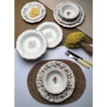 Tabak Evi Porselen Fulya Food Garden Yemek Takımı 6 Kişilik 24 Parça - Görsel 5