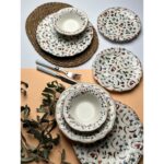 Tabak Evi Porselen Fulya Colorido Yemek Takımı 6 Kişilik 24 Parça - Görsel 3