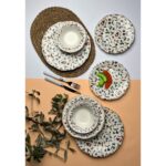 Tabak Evi Porselen Fulya Colorido Yemek Takımı 6 Kişilik 24 Parça - Görsel 5