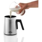 Arzum OK0027 OKKA Rich Moka Pot Karıştırıcılı Metal İtalyan ve Türk Kahve Makinesi - Krom 5 Fincan - Görsel 2