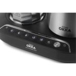 Arzum OK0027 OKKA Rich Moka Pot Karıştırıcılı Metal İtalyan ve Türk Kahve Makinesi - Krom 5 Fincan - Görsel 4