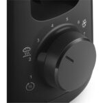 Philips HD2590/90 Daily Collection Uzun Yuvalı Ekmek Kızartma Makinesi, Buz Çözme Modu, 8 Kızartma Ayarı, Uzun Yuvalı, Siyah, - Görsel 4