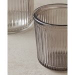 English Home Botelya Cam Başucu Sürahi Antrasit - Görsel 3