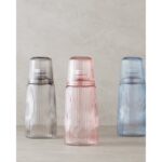 English Home Botelya Cam Başucu Sürahi Antrasit - Görsel 4