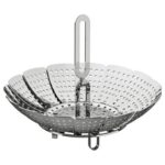 IKEA Buharda Pişirici Çap: 24 cm Buharda Pişirme Aparatı Haşlama Sepeti Paslanmaz Çelik - Görsel 2