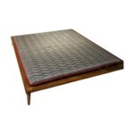 Rafadi Çift Kişilik Katlanır Taşınabilir Kulplu Misafir Yatağı Otel Yurt Yazlık Ped Yatak Şilte 150*200 - Görsel 3