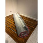 Rafadi Çift Kişilik Katlanır Taşınabilir Kulplu Misafir Yatağı Otel Yurt Yazlık Ped Yatak Şilte 150*200 - Görsel 4