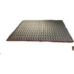 Rafadi Çift Kişilik Katlanır Taşınabilir Kulplu Kamp Otel Yazlık Yurt Yatağı Ped Yatak Şilte 150*200 - Görsel 3