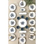 Yiğit Seramik Züccaciye Başak Gri 12 Kişilik 23 Parça Kahvaltı Takımı Kahvaltı Seti