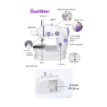 DEMPOWER Mini Ev Tipi Dikiş Makinesi - Görsel 3