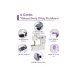 DEMPOWER Mini Ev Tipi Dikiş Makinesi - Görsel 4