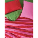 Cozy Home Popping Colors Çift Kişilik Lastikli Çarşaflı Nevresim Takımı Cherie Yeşil - Görsel 5