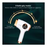 Neutron Viata IPL Epilasyon Cihazı Beyaz 5 Kademe Enerji Ayarı 999999 Atım Kapasitesi - Görsel 3