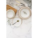 Güral Porselen ATINA-31659 Reaktif 24 Parça 6 Kişilik Porselen Yemek Takımı - Görsel 2