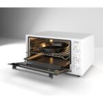 Ferre 45630 Turbo Mini Fırın – 6 Program, 45 L, Beyaz, Çift Cam Kapak, Ayarlanabilir Isı ve 90 Dakika Zamanlayıcı - Görsel 2