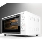 Ferre 45630 Turbo Mini Fırın – 6 Program, 45 L, Beyaz, Çift Cam Kapak, Ayarlanabilir Isı ve 90 Dakika Zamanlayıcı - Görsel 4