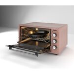 Ferre 45630 45 Litre 6 Program Turbo Mini Fırın - Rose - Görsel 2