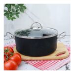 Meşeler Granit Tencere Derin Siyah- Inox