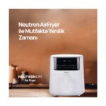 Neutron Smart Air Fryer Pro 7,3 L Tek Hazneli Yağsız Fritöz – Çıkarılabilir Kapaklı, Enerji Tasarruflu ve Kolay Temizlenir - Görsel 2