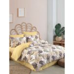 My Story Lastikli Çarşaflı Çift Kişilik Nevresim Takımı Monstera