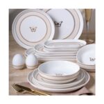 Güral Porselen BILBAO-6569 Somon 30 Parça 6 Kişilik Porselen Yemek Takımı - Görsel 3