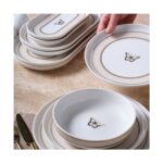 Güral Porselen BILBAO-6569 Somon 30 Parça 6 Kişilik Porselen Yemek Takımı - Görsel 4