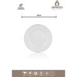 AMBOS MİA - 61 Parça Cool Tencere Seti Porselen Yemek Takımı - Görsel 2