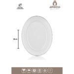 AMBOS MİA - 61 Parça Cool Tencere Seti Porselen Yemek Takımı - Görsel 4