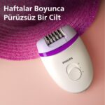 Philips BRE225/05 Satinelle Essential Kablolu Kompakt Epilatör - Görsel 5