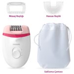 Philips BRE255/05 Satinelle Essential Kablolu Kompakt Epilatör