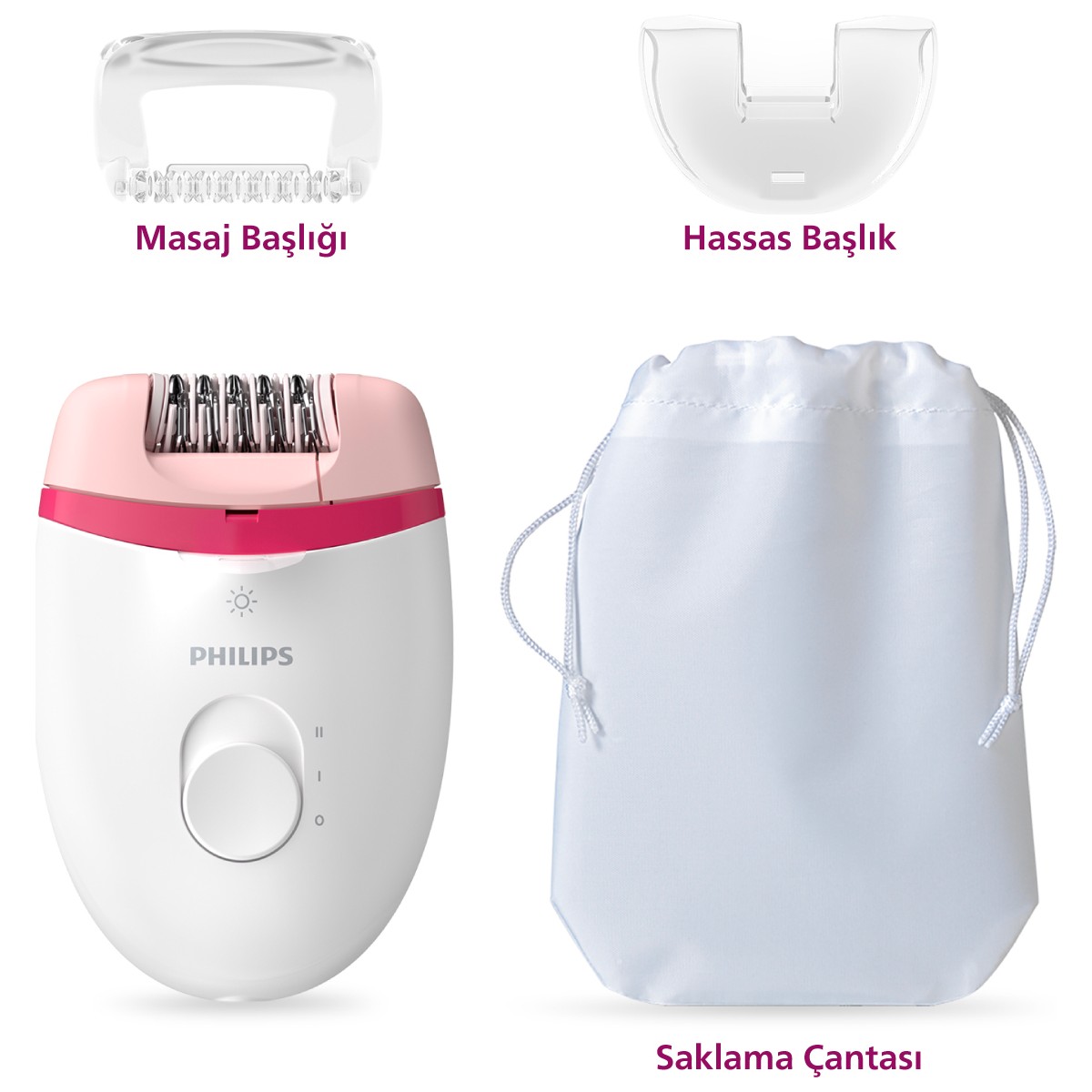 110000758721019.jpg Philips BRE255/05 Satinelle Essential Kablolu Kompakt Epilatör - Görsel 1
