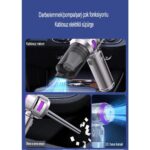 Teknotrust 0 - 250 Watt Üflemeli Güçlü Vakumlu Ev Ofis Araç Süpürgesi 15000PA Güçlü El Süpürgesi Şarjlı Çok Fo - Görsel 2