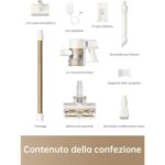 Sumptuous 0 - 250 Watt Dreame R10 Dikey Süpürge Beyaz Duvara Asma Aparatı 30 - 60 Dk Şarjlı 61 Dba - 70 Dba B - Görsel 2