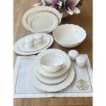 Rossev Yemek Takımı Osiris 33 Parça 6 Kişilik