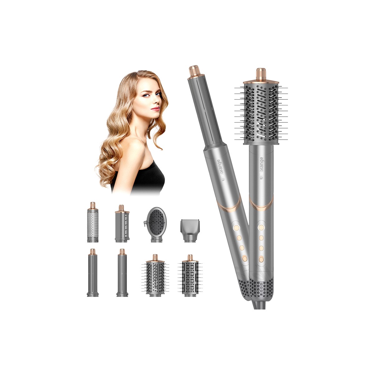 110000762184458.jpg Uniorange M8 8in1 Saç Şekillendirme Seti - Görsel 1