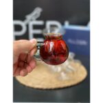 Porland Tombik 6'lı Kulplu Borcam Çay Bardağı