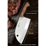 SürLaz Almazan Şef Bıçak Seti 4 Parça Kamp Mutfak Bıçak Seti Hediyelik Bıçak Seti - Görsel 2