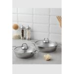 Hisar Teos Çelik 4 Parça Sahan Seti 19-22 cm - Görsel 2